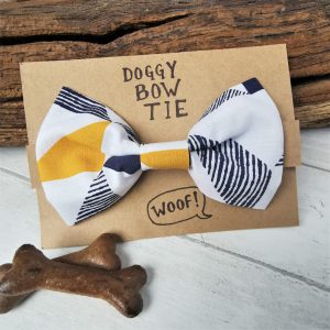 Triplicity Geo bow tie for dogs