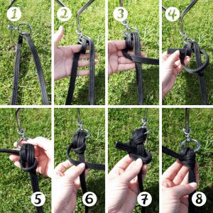 How to tie Fishermans Bend Anchor Bend step by step