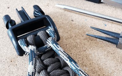 Perfectly practical paracord dog collars